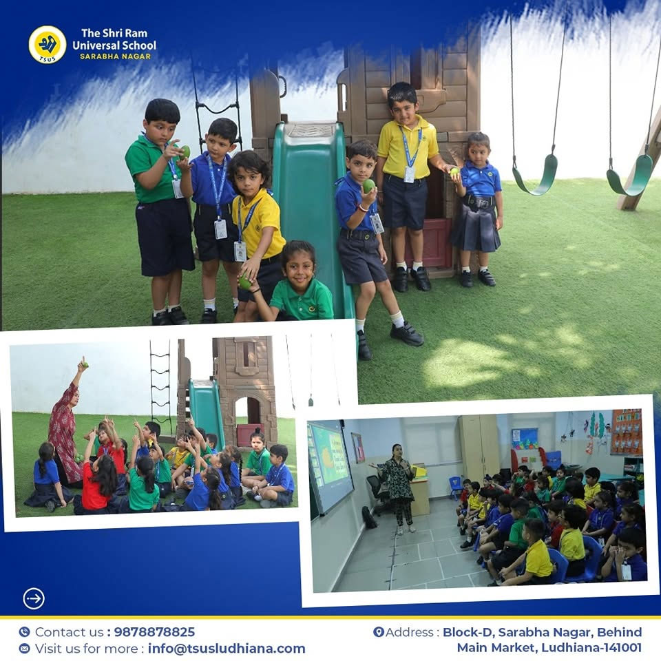 Our lil Shriites celebrated Mango Day with great enthusiasm image 3