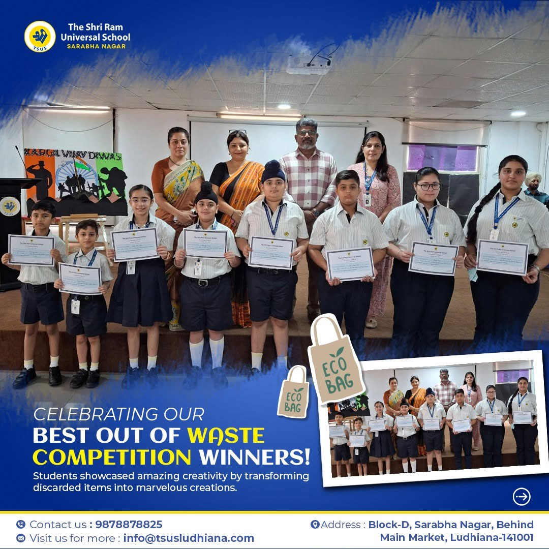 Champions of Creativity: Best Out of Waste Winners image 3