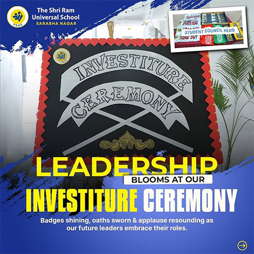 Leadership Blooms At Our Investiture Ceremony
