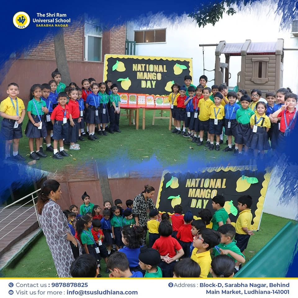 Our lil Shriites celebrated Mango Day with great enthusiasm image 5