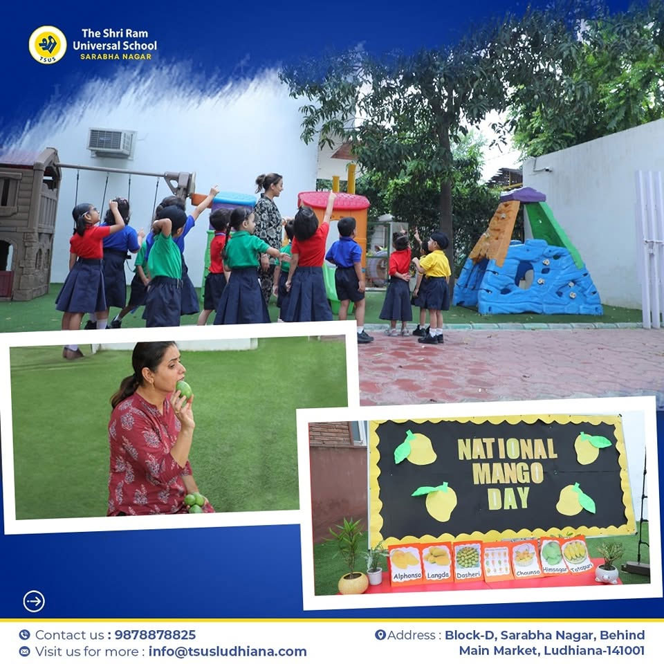 Our lil Shriites celebrated Mango Day with great enthusiasm image 4