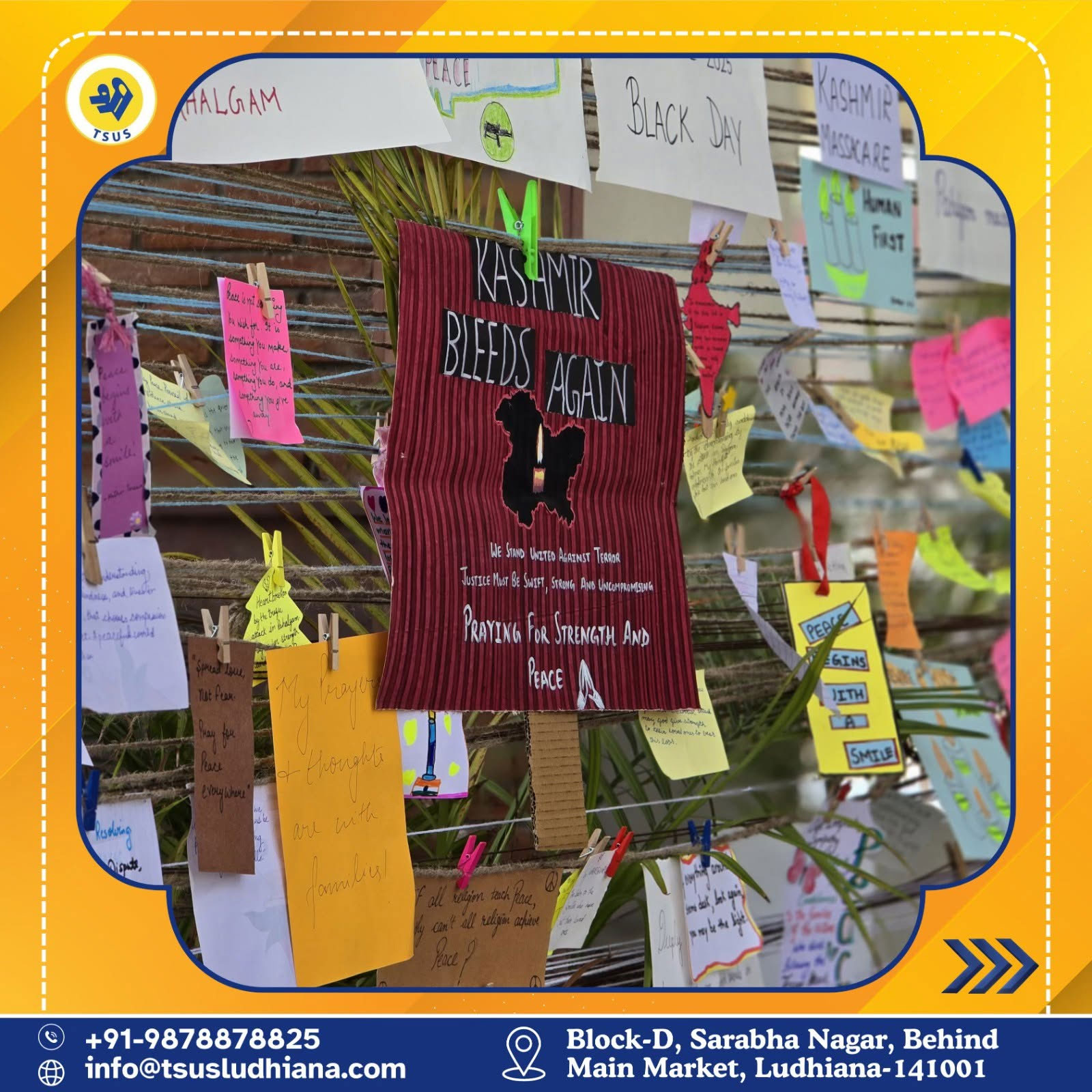 TSUS Ludhiana Pays Homage to Pahalgam Victims image 14